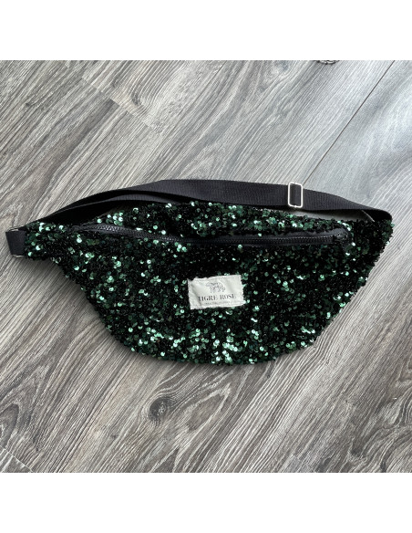 Banane en Sequins Verts