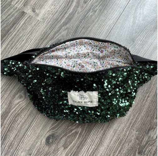 Banane en Sequins Verts