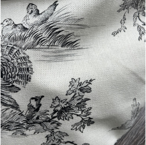 Banane Toile de Jouy Noire