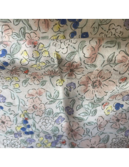 Banane Toile de Jouy Rouge