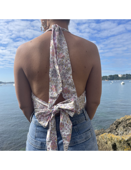 Top Dos Nu Vichy Rose