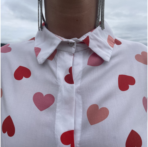 Chemisier Cœurs