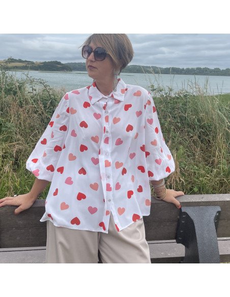 Chemisier Cœurs