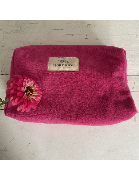 Trousse de toilette éponge Rose